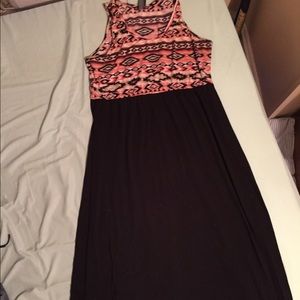 Aztec maxi dress